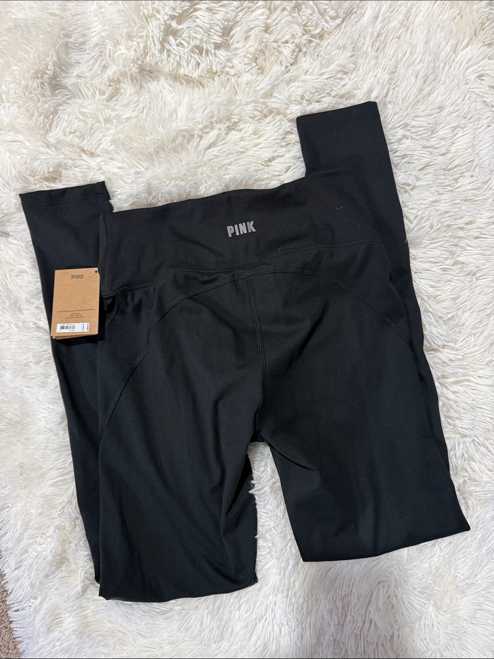 PINK Victoria's Secret Black Kids' Active Leggings